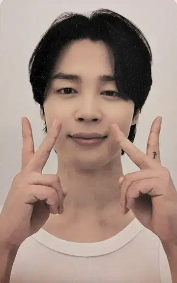 BTS 보이지 않는 얼굴 지민 얼굴 보이지 않는