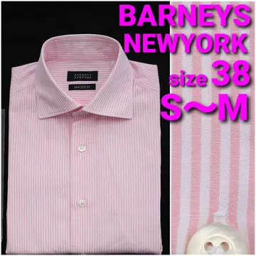 BARNEYS NEWYORK 비즈니스 셔츠 size38 S~M 스트라이프