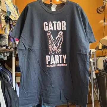 미국 빈티지 의류 GATOR PARTY 티셔츠 GILDAN