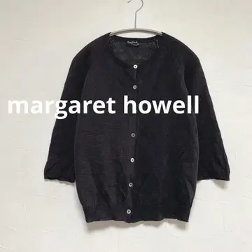 마가렛 호웰 린넨 가디건 다크 브라운 여성용 M