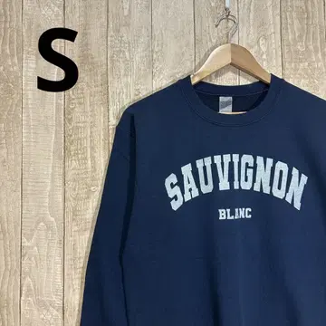 길단 아메카지 맨투맨 트레이닝복 SAUVIGNON GILDAN 네이비