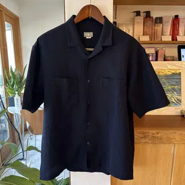 THE NORTH FACE S/S 시어서커 벤트 메쉬 셔츠 L