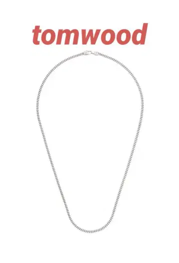 새상품 정품 tom wood curb chain M 목걸이 24.5