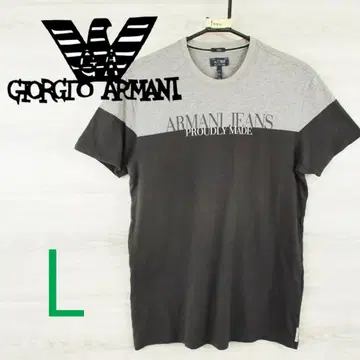 ARMANI 아르마니 청바지 <빅 로고 티셔츠> M1000c