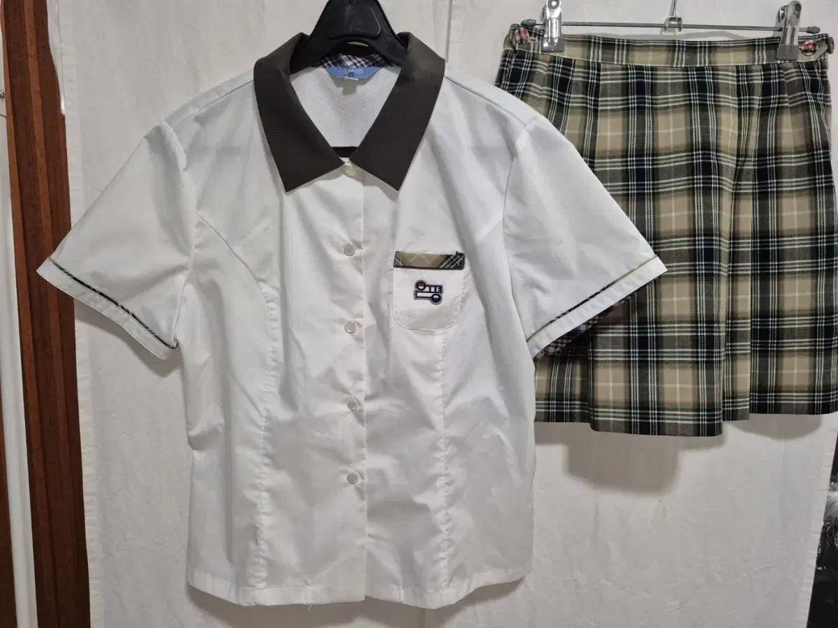 Pretty Women's Summer Uniform Short Skirt Set c89 (Seoul Eunpyeong High School)