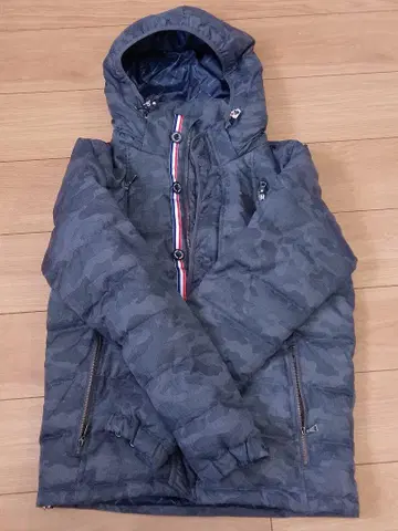 빔즈 카모 패턴 다운 자켓 L