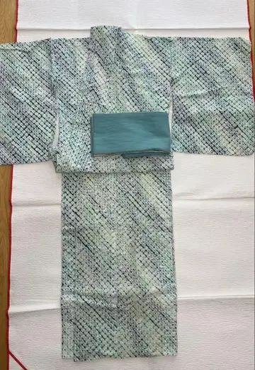 감아 짜기 유카타 단품 리메이크용