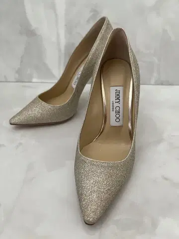 JIMMY CHOO ROMY 85 플라티나 하이힐