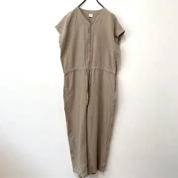 어반 리서치 도어스 린넨 콤비네존 올인원
