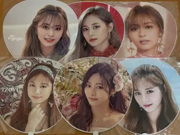 TWICE 쯔위 부채 세트