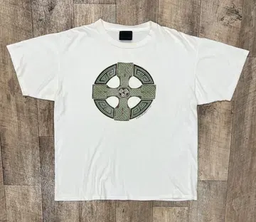 90S KELTIC DESIGNS 싱글 스티치 반팔 티셔츠 화이트