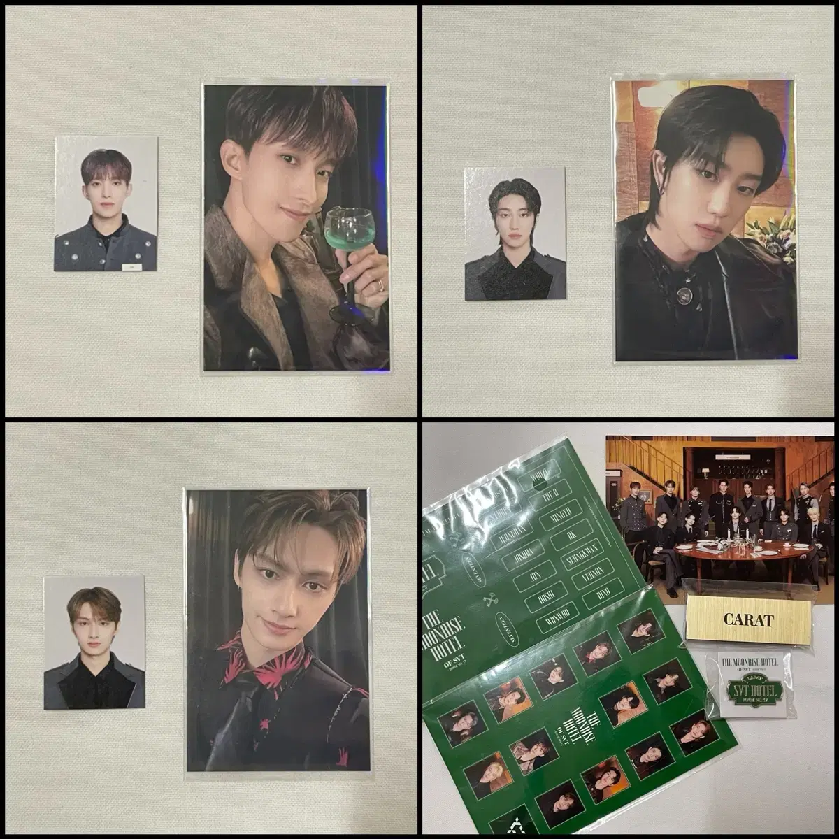 SVT メンバーシップ キット BONGBONGEE SEVENTEEN GLOBAL OFFICIAL FANCLUB CARAT MEMBERSHIP KIT