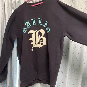 BALLIN B 로고 크루넥 맨투맨
