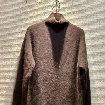 Maglia Plus 마글리아 플러스 캐시미어 라쿤 니트 원피스