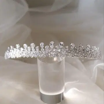 ksmily 크리스탈 티아라 브라이덜 결혼식