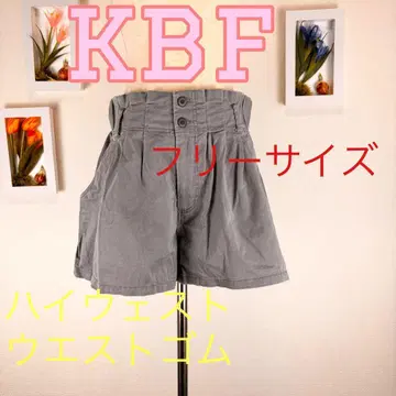 z078 KBF 프리 사이즈 하이웨스트 숏 팬츠 캐주얼 미니