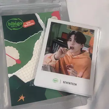 SEVENTEEN 비비고 bibigo 팝업 엽서