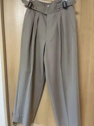 THE RERACS 그루카 팬츠 23SS 그레이지 size:44