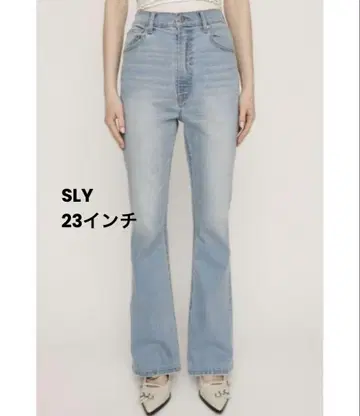 SLY 플레어 데님 23인치