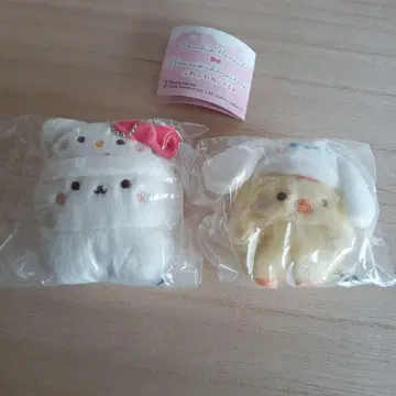 스튜디오 하늘 산리오 푹신푹신 봉제 인형 2개 세트