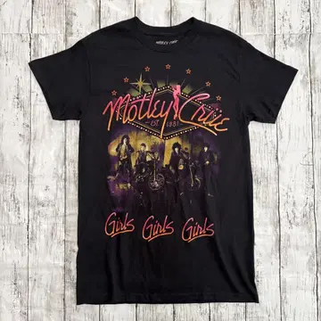 MOTLEY CRUE 머틀리 크루 밴딩 티셔츠
