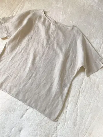 컨디션 최상 언타이틀 UNTITLED 린넨 돌먼 블라우스 사이즈 2