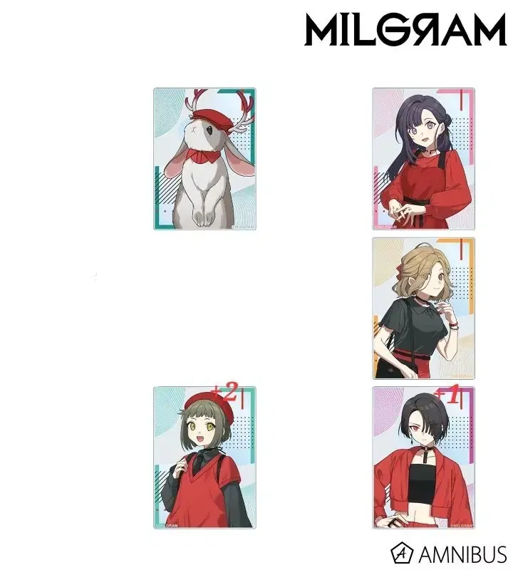 (For Exchange) MILGRAM Kotoko Yuno Mahiru Amane Jackalope