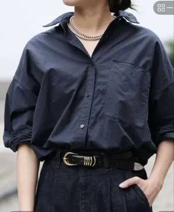 BRILL 세이힌조메 오버 셔츠