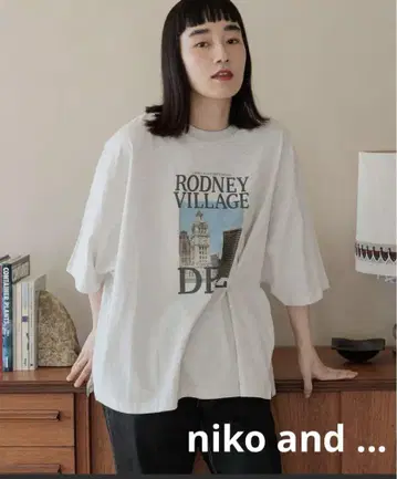 niko and ... 백 천 CITY 사진 티셔츠