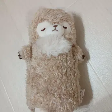 푹신푹신 베이지 봉제 인형 펜 케이스