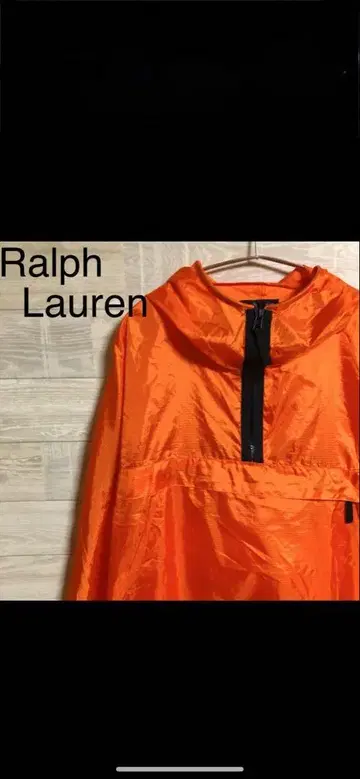 Ralph Lauren 오렌지 나일론 자켓