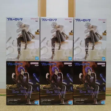 블루 락 피규어 나기 세이시로 미카게 레오 6개 세트