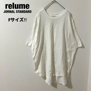 레리움 오버 사이즈 티셔츠 튜닉 반팔 화이트 코튼 100%