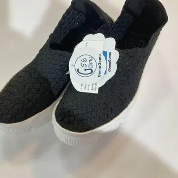 G56 슬립온 블랙 뜨개질 디자인
