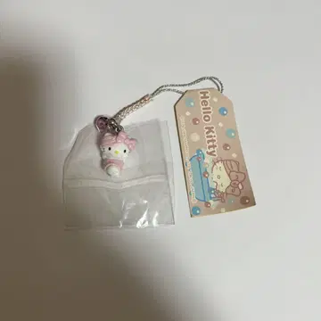 422 헬로키티 목욕탕 버전 목욕 가운 네츠케 스트랩 2006년