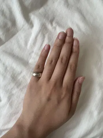 통통한 실버 반지