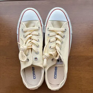 컨버스 ALL STAR 생지 24.5cm