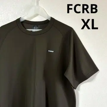 FCRB 20AW PACK TEE 올리브 로고 원포인트 XL