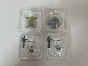 STAR WARS STICKY MONSTER LAB 피규어 4개 세트