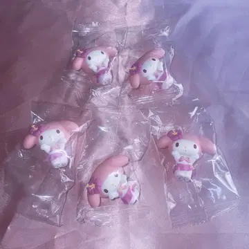 산리오 캐릭터즈 모두 함께 바캉스 피규어 마이멜로디 5종