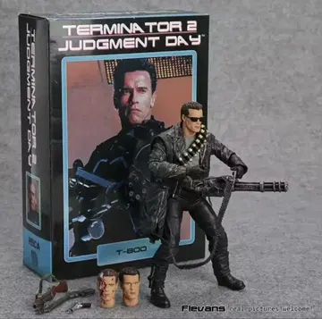 미사용 NECA 터미네이터 2 T-800 피규어