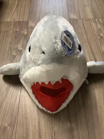 상어 봉제 인형 마스크 택 포함 새상품