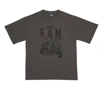 timelesz 투어 티셔츠 FAM 2025 차콜 그레이