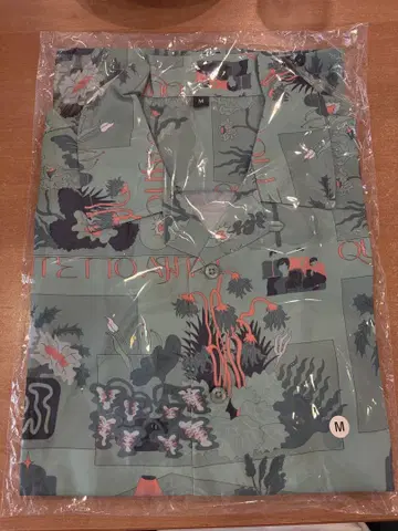 프레데릭 오픈 카라 셔츠 M 사이즈 그린 그린