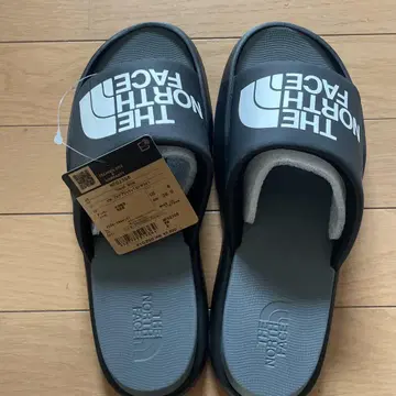 THE NORTH FACE 블랙 슬라이드 샌들 M