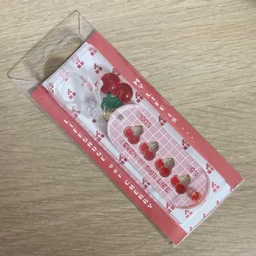 니치타야 라이프 게이지 아크릴 키링 체리 도트 아크링 키링
