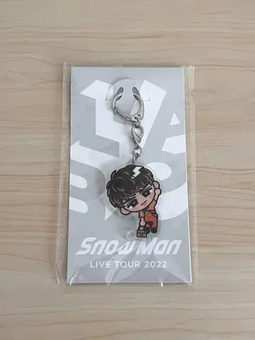 SnowMan 무카이 코지 스노우 아크릴 키링