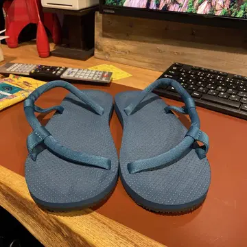 mont-bell 양말 샌들 블루그린 M 25~26