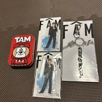 TAM 캔뱃지 피규어 키링 세트 테라니 타쿠토