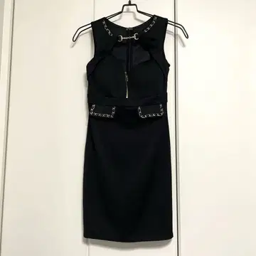 데이지 스토어 슬리브리스 블랙 미니 원피스 새상품!